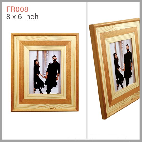 Multi-Layer Wooden Photo Frame: 8x6 - FR008